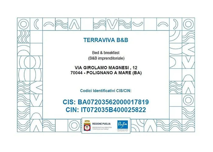 Bed & Breakfast Terraviva Polignano a Mare